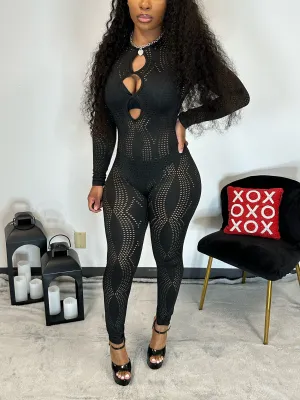 “Slip It On” Black Jumpsuit