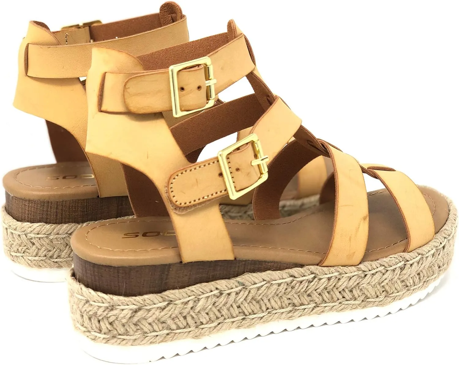 Soda Women's Casual Slip On Sandals