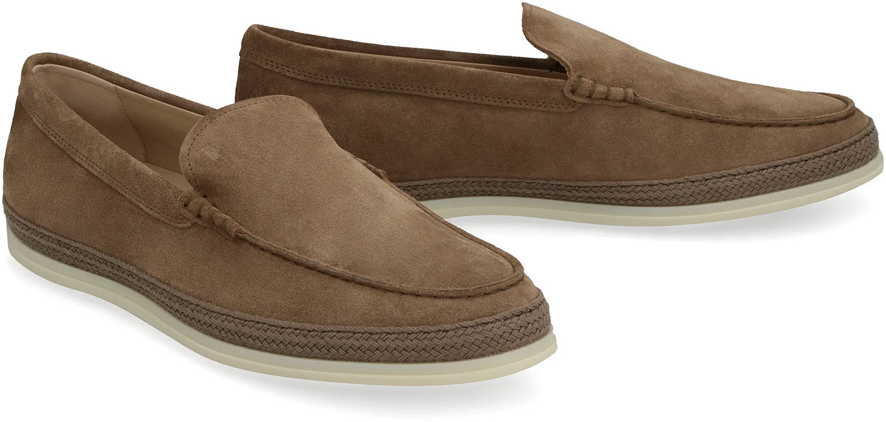 Suede slip-on