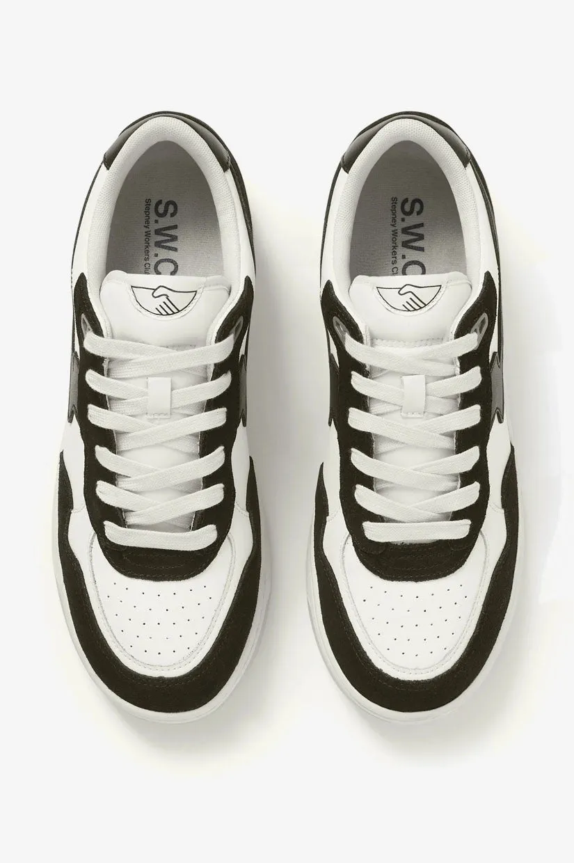 S.W.C Pro Cup 01 S-Strike Leather - Black White