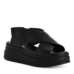 Tamaris Womens Black Sandal 1-28303-44