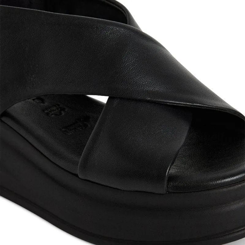 Tamaris Womens Black Sandal 1-28303-44