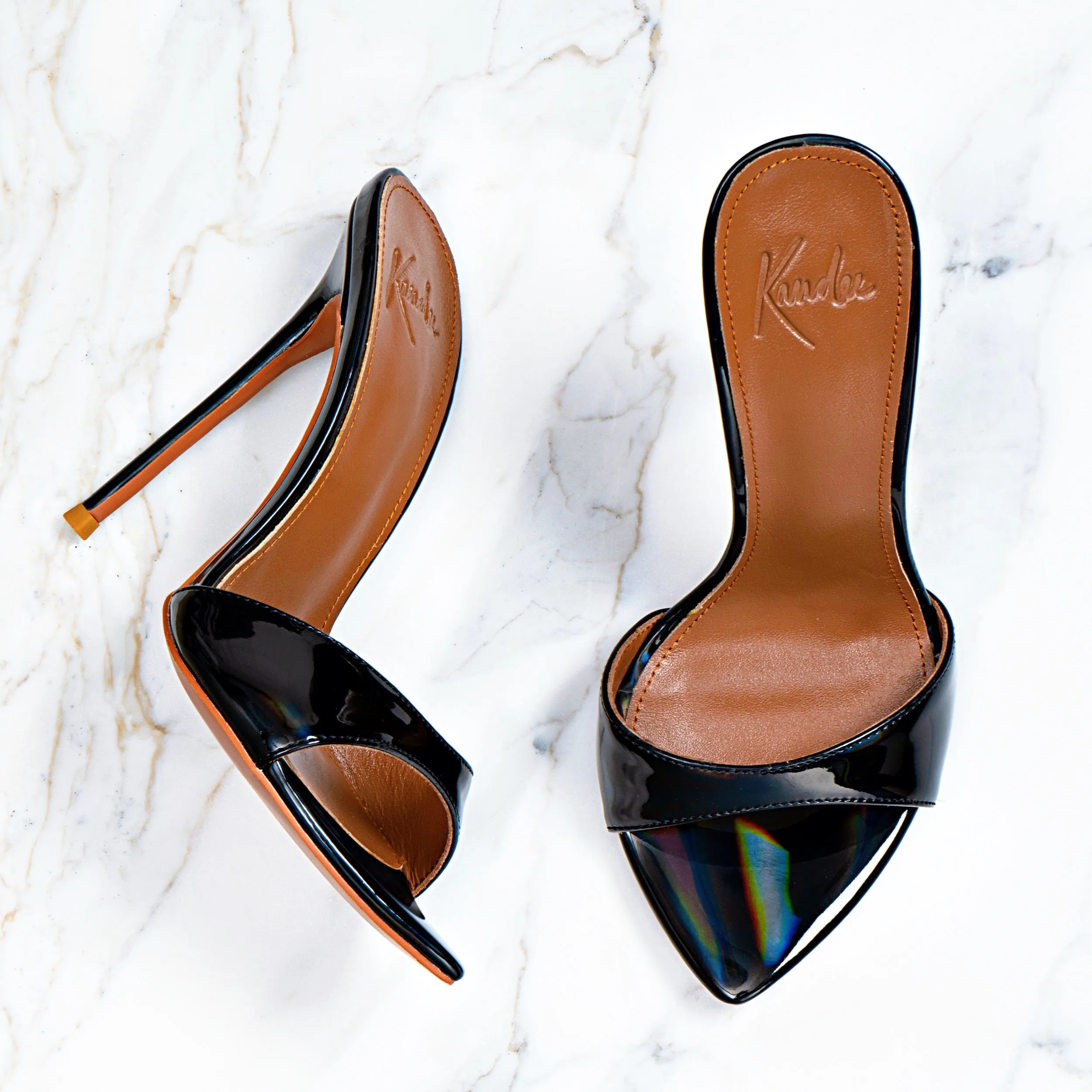 TEMPTRESS BLACK RAINBOW MULE