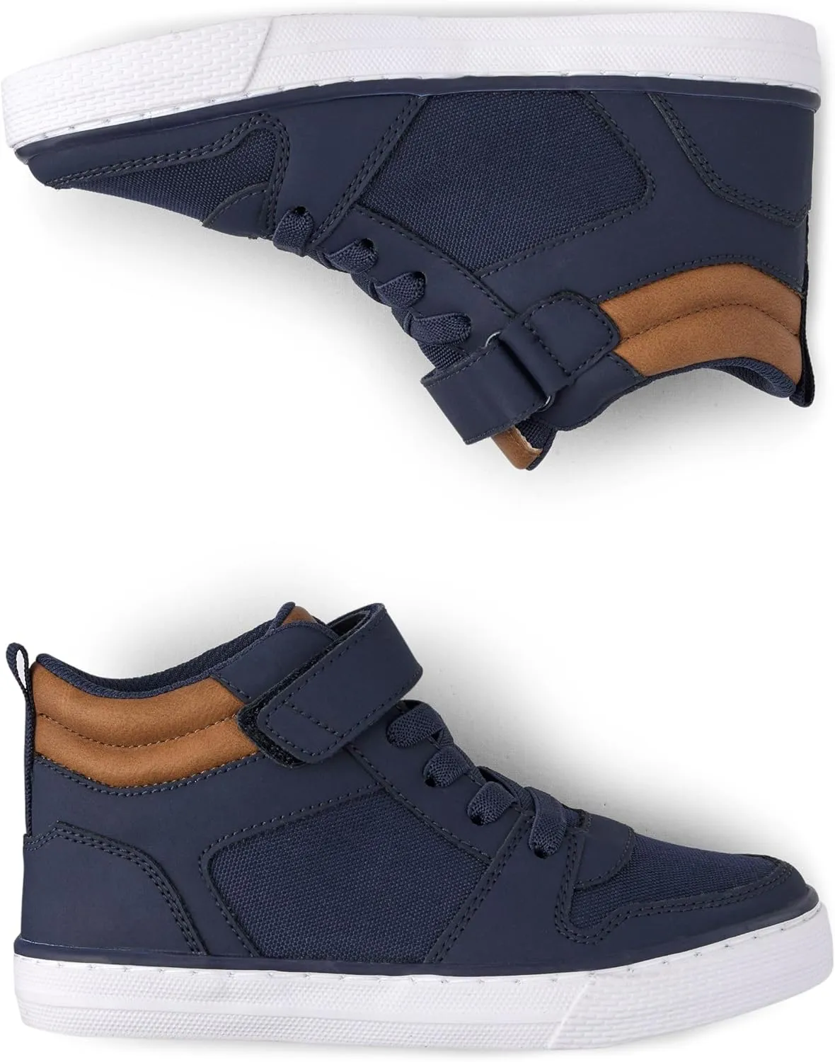 The Children's Place Boys' Casual Lace Up Hi Top Sneaker