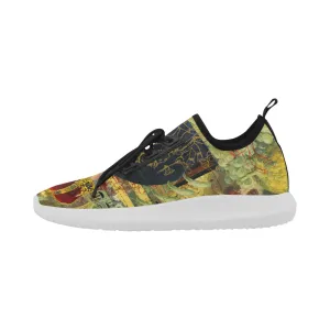 THE FOUR CROWNS  Ultra Light All Over Print Running Shoes for Women