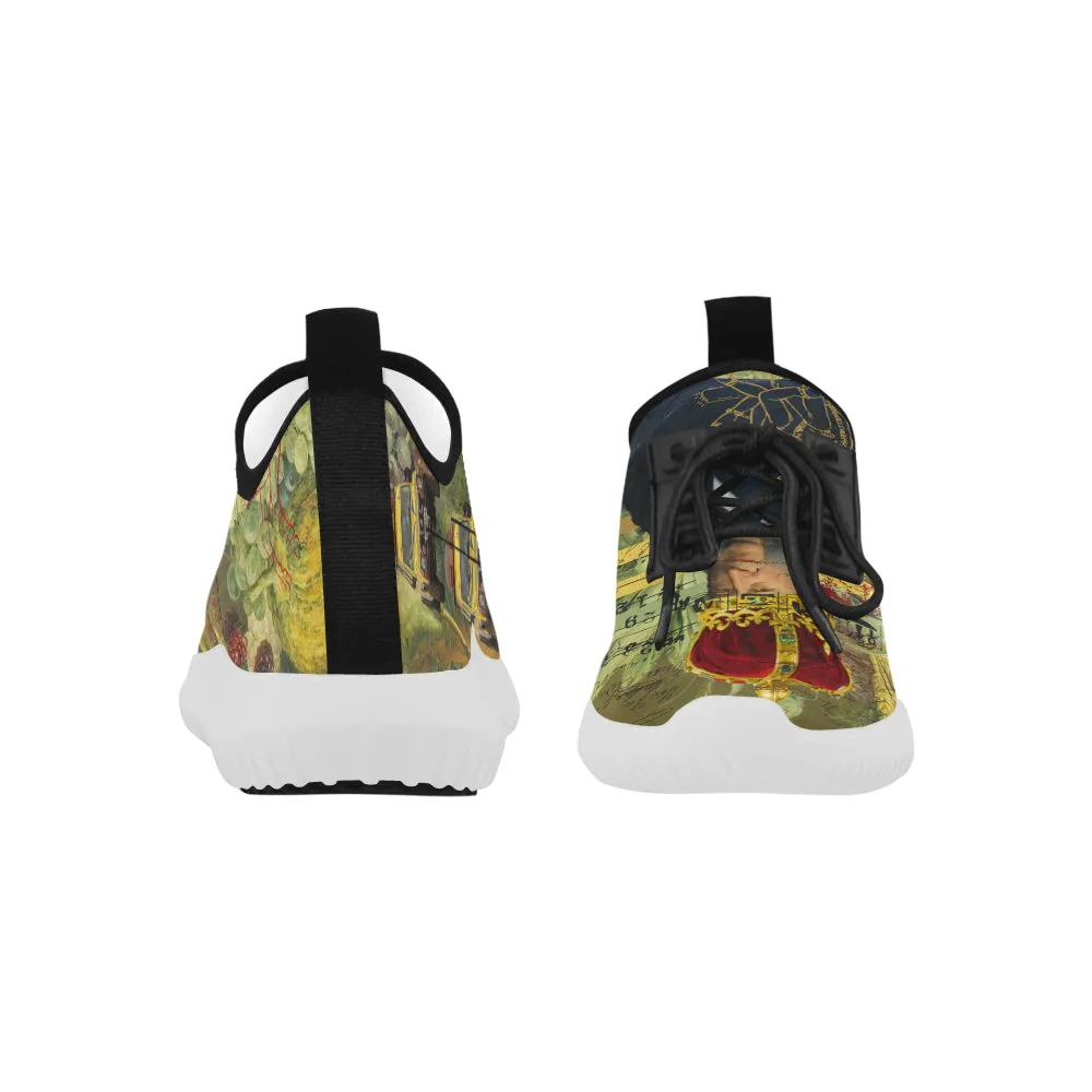 THE FOUR CROWNS  Ultra Light All Over Print Running Shoes for Women