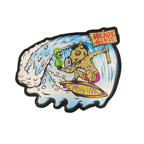 The Glass Mule x Danger Visual x Moodmats - Surfing Mule