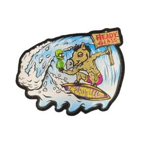 The Glass Mule x Danger Visual x Moodmats - Surfing Mule