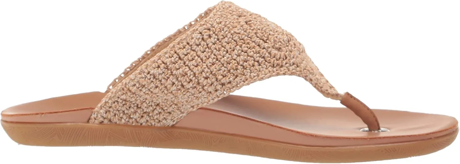 The Sak Shana Thong Sandal in Crochet, Slip On Entry