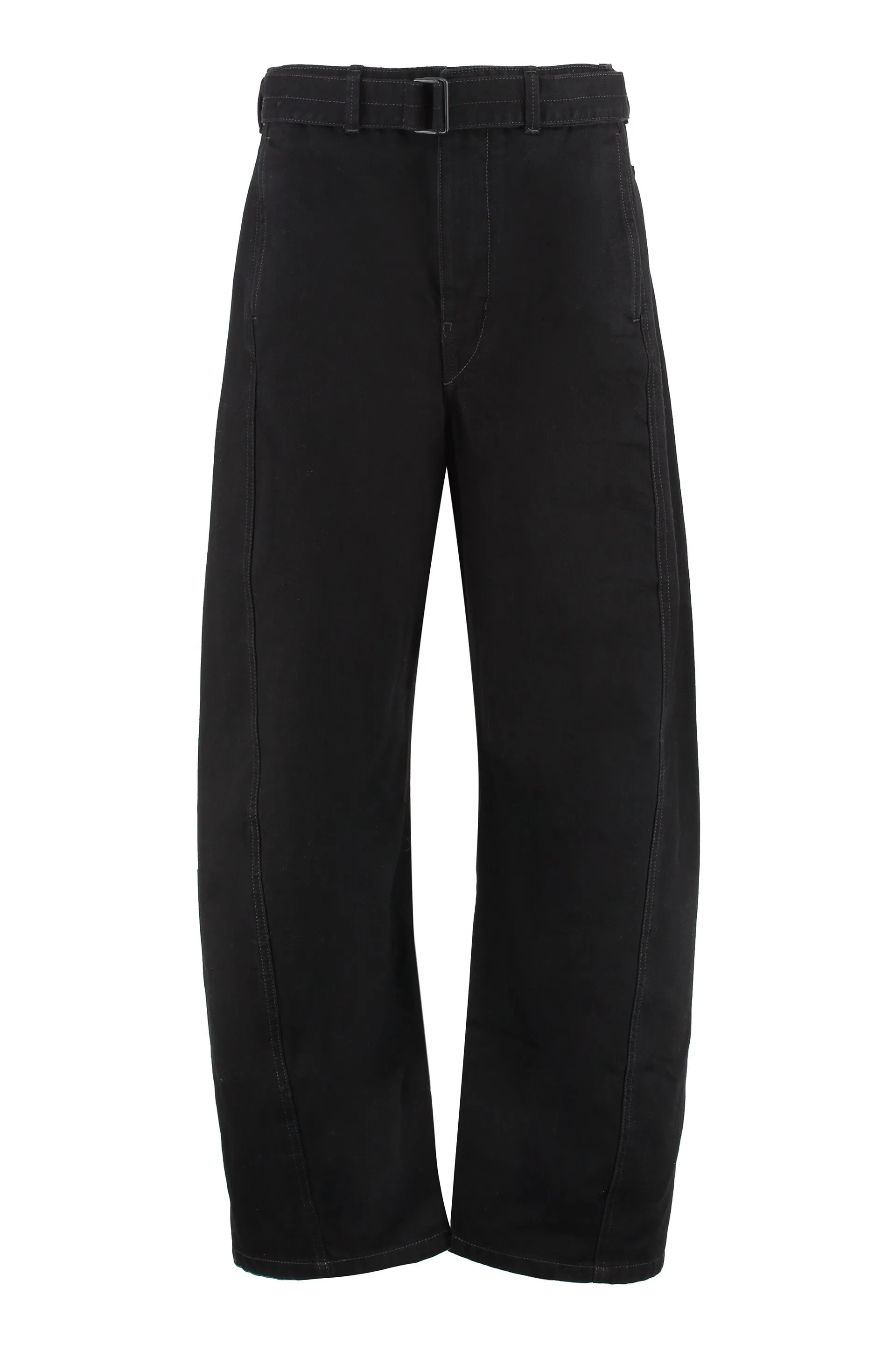 Twisted Jeans with Belt