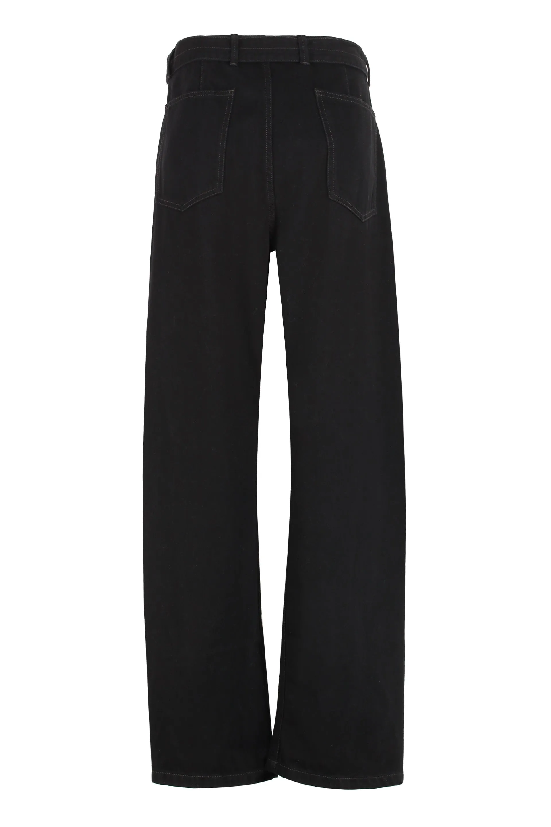 Twisted Jeans with Belt