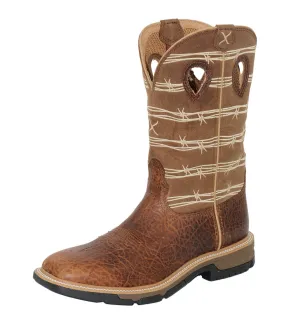 Twisted X Men's Barbed Wire Work Boot MXB0010