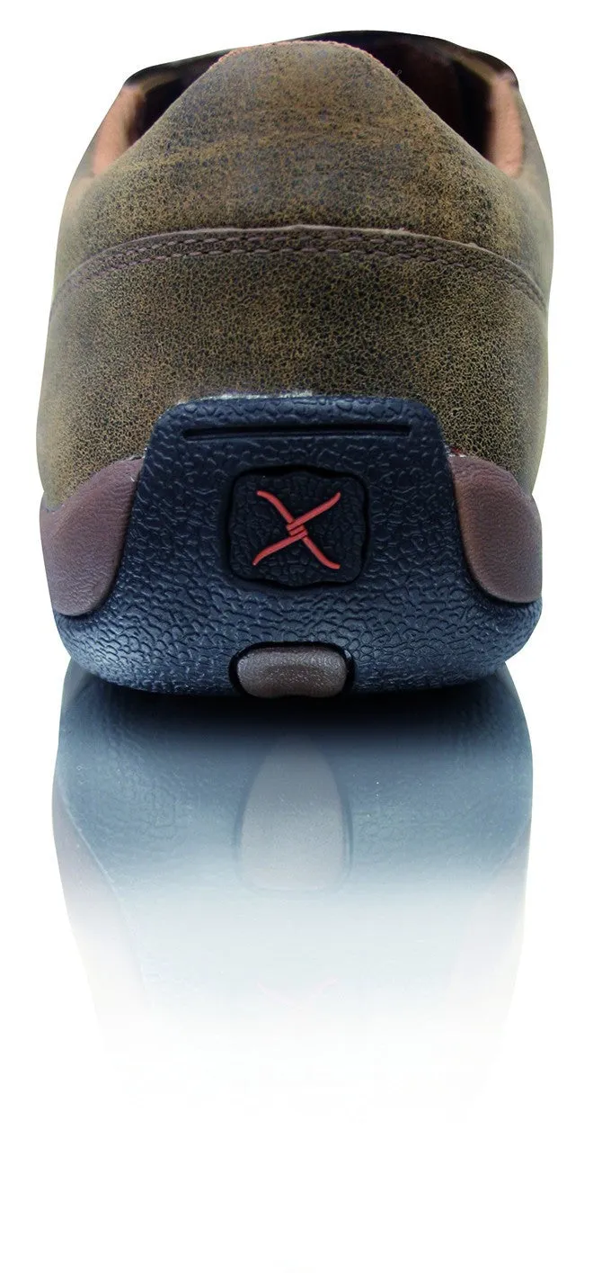 Twisted X Mens Slip On Driving Mocs - TCMDMS001