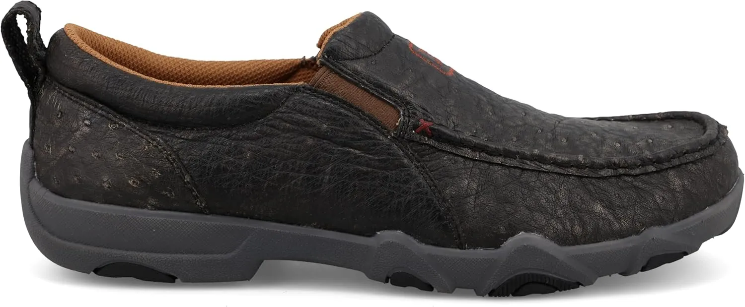 Twisted X Men's Slip-On Ultralite X Driving Moc, Moc Toe with Ultralite X