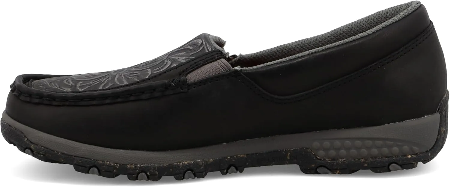 Twisted X Women's Driving Mocs, Slip-On Walking Shoes with CellStretch
