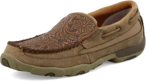 Twisted X Women's Driving Mocs, Slip-On Walking Shoes with CellStretch