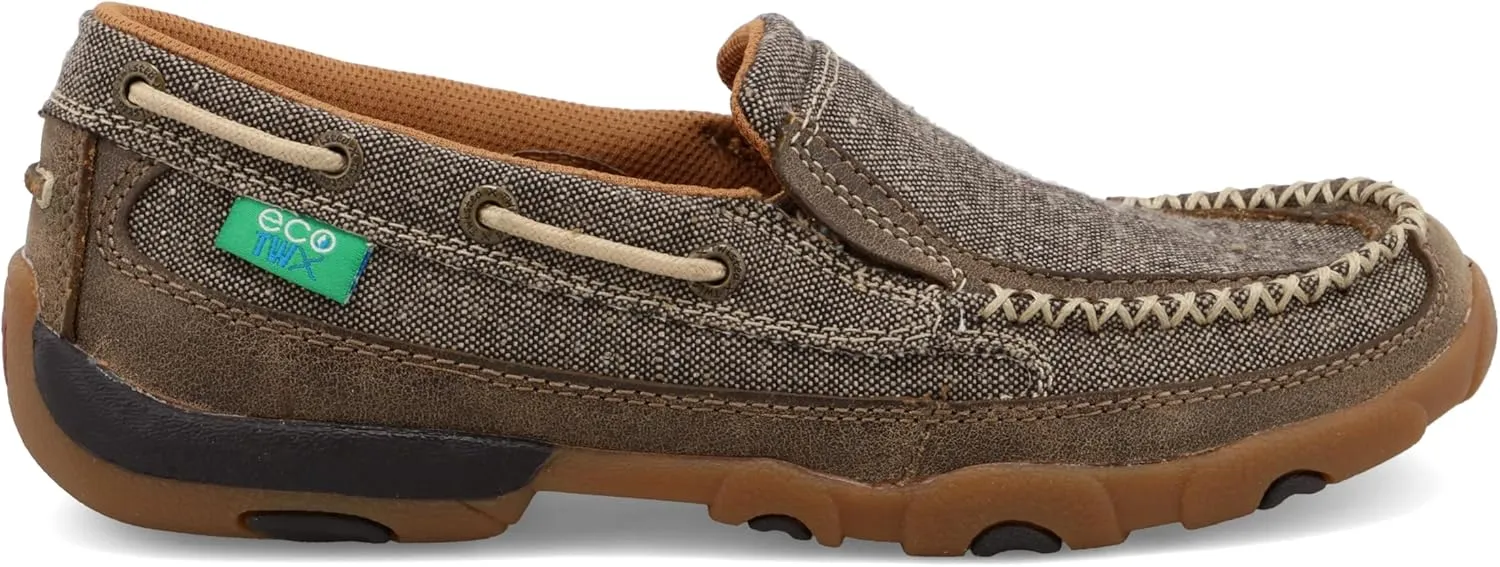 Twisted X Women's Driving Mocs, Slip-On Walking Shoes with CellStretch
