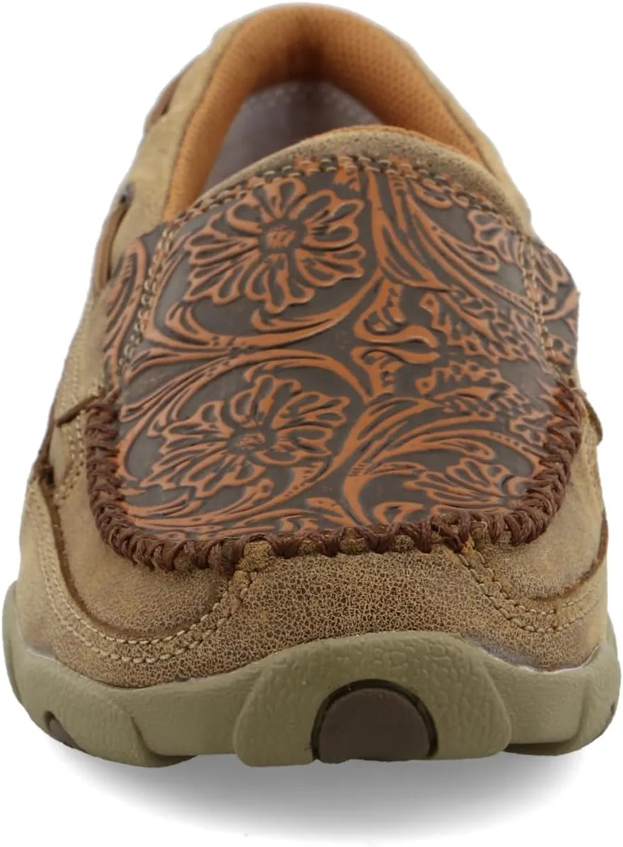 Twisted X Women's Driving Mocs, Slip-On Walking Shoes with CellStretch