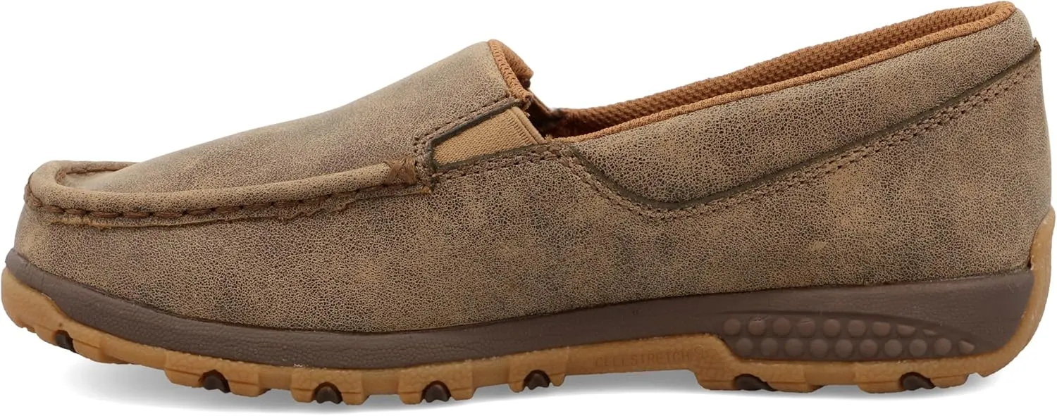 Twisted X Women's Driving Mocs, Slip-On Walking Shoes with CellStretch