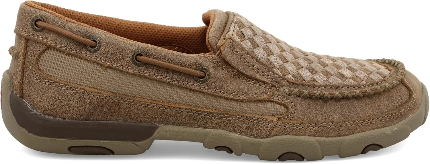 Twisted X Women's Driving Mocs, Slip-On Walking Shoes with CellStretch