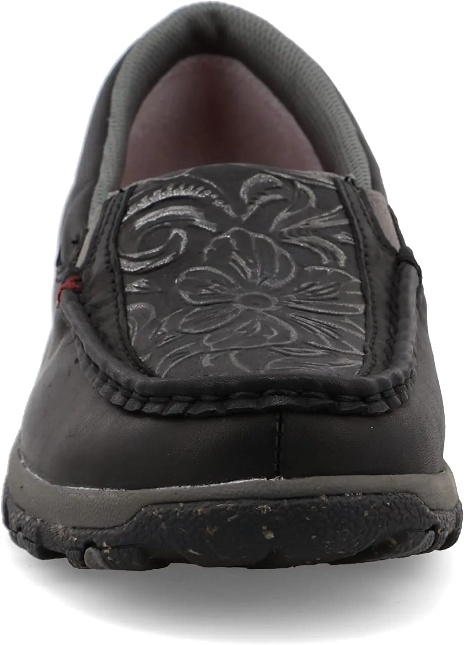 Twisted X Women's Driving Mocs, Slip-On Walking Shoes with CellStretch
