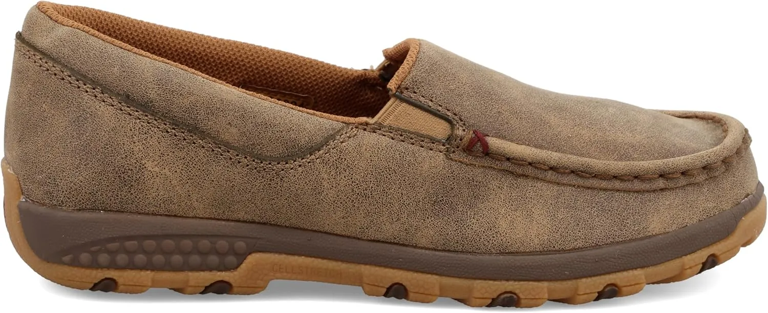 Twisted X Women's Driving Mocs, Slip-On Walking Shoes with CellStretch