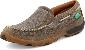 Twisted X Women's Driving Mocs, Slip-On Walking Shoes with CellStretch