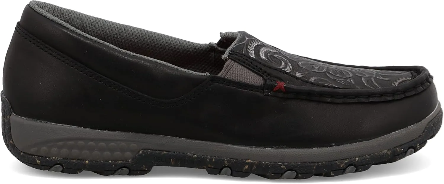 Twisted X Women's Driving Mocs, Slip-On Walking Shoes with CellStretch