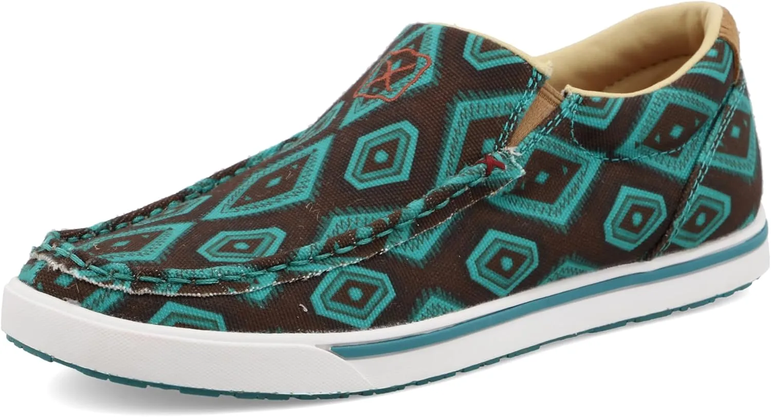 Twisted X Women's Slip-On Kicks, Moc Toe