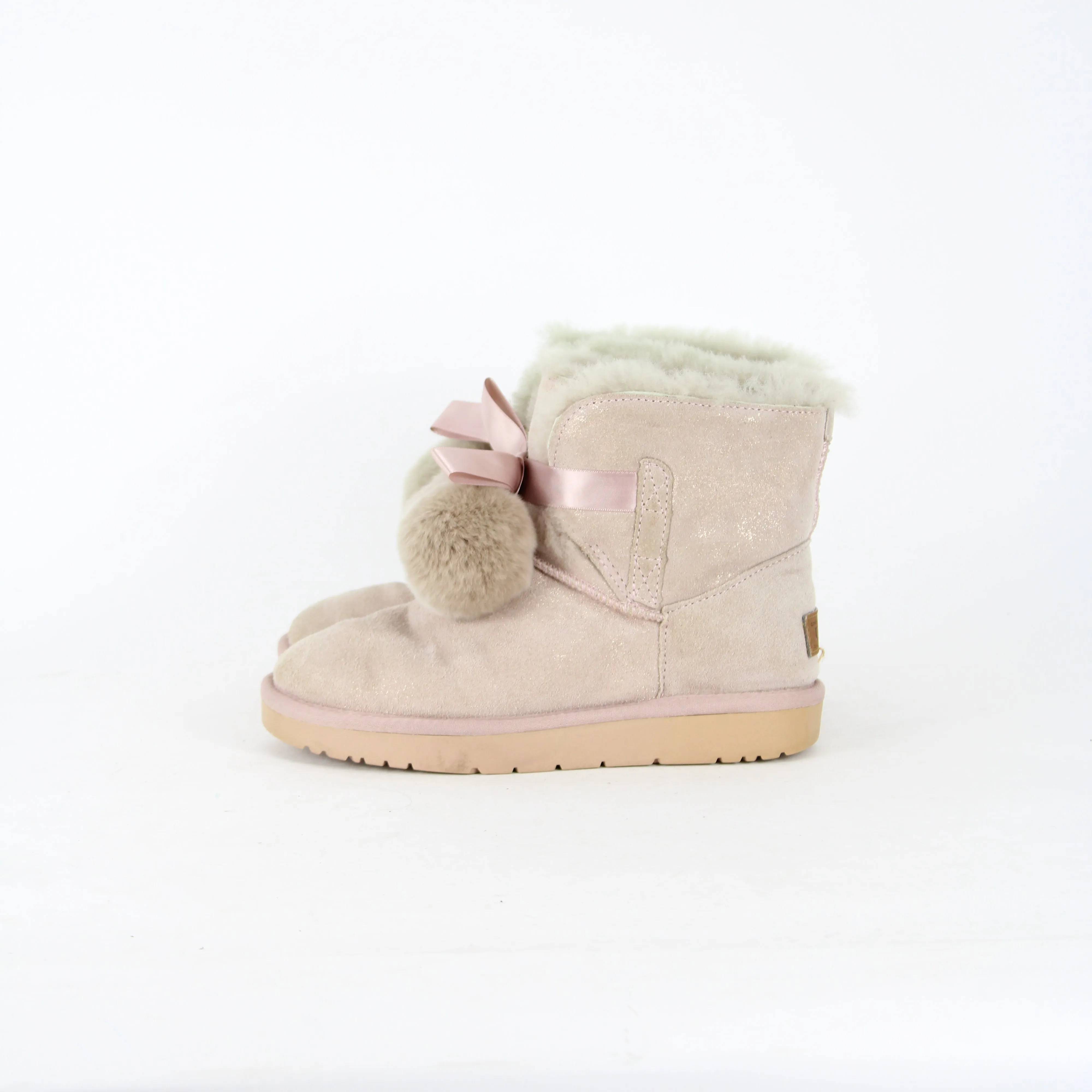 UGG Pink Slip On Boots