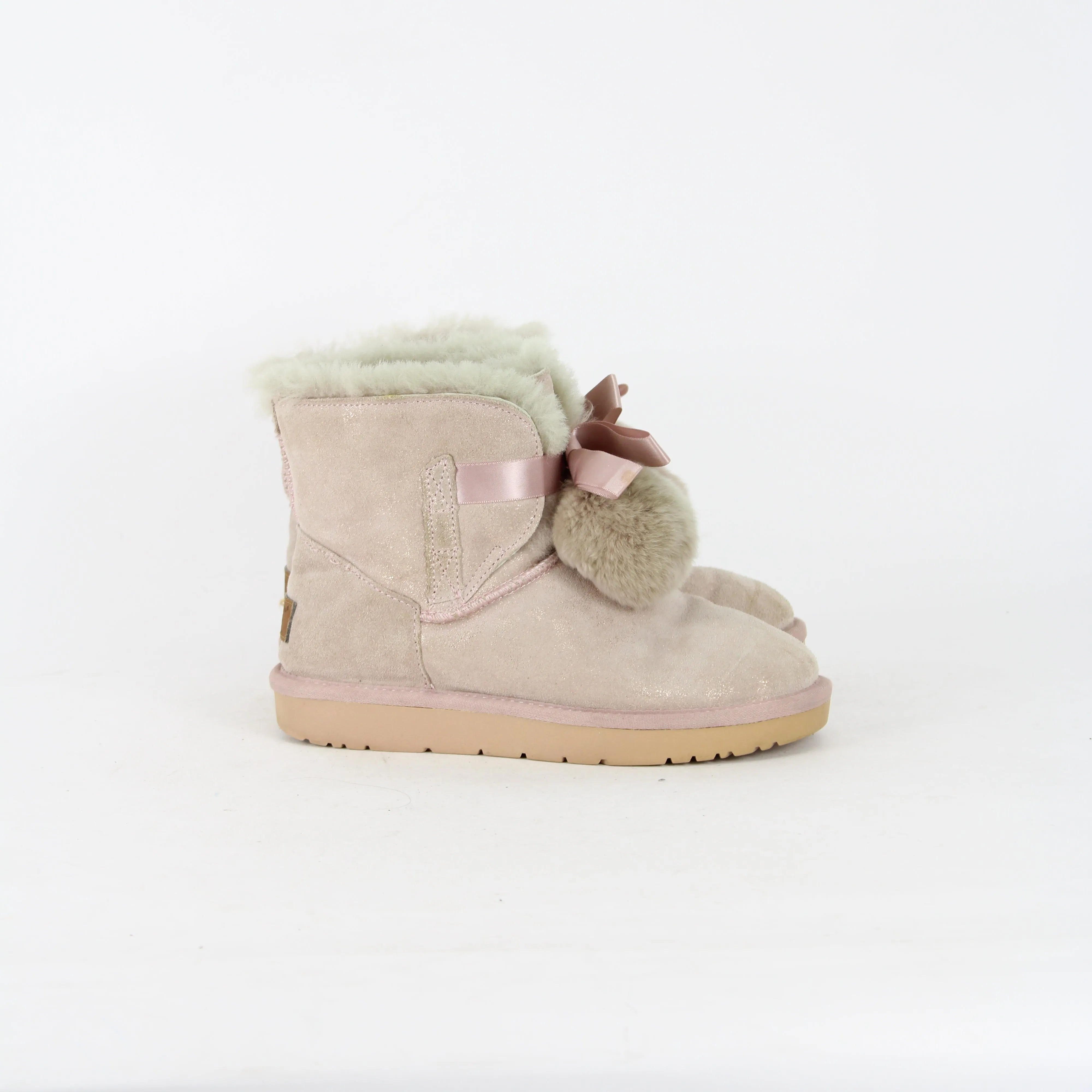 UGG Pink Slip On Boots
