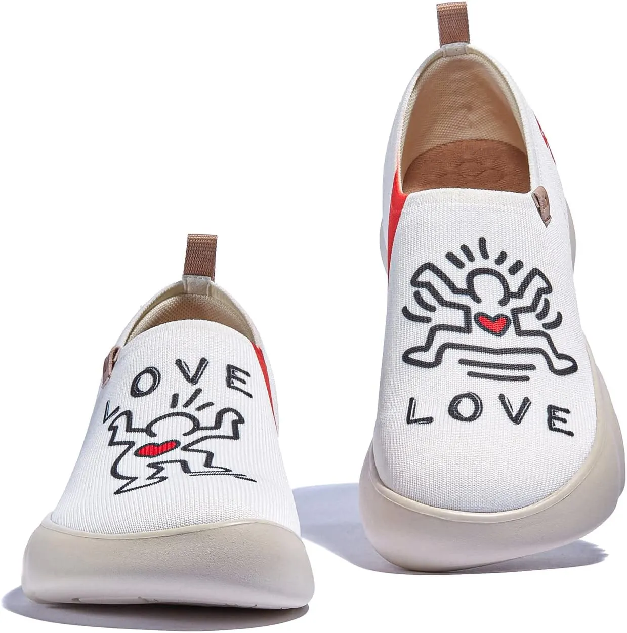 UIN Women's Art Travel Walking Shoes Slip On Casual Lightweight Fashion Sneaker Toledo ⅩⅤ