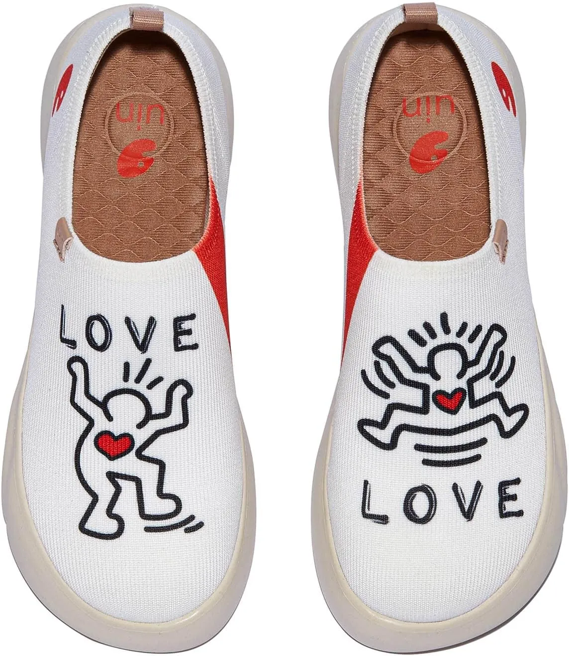 UIN Women's Art Travel Walking Shoes Slip On Casual Lightweight Fashion Sneaker Toledo ⅩⅤ