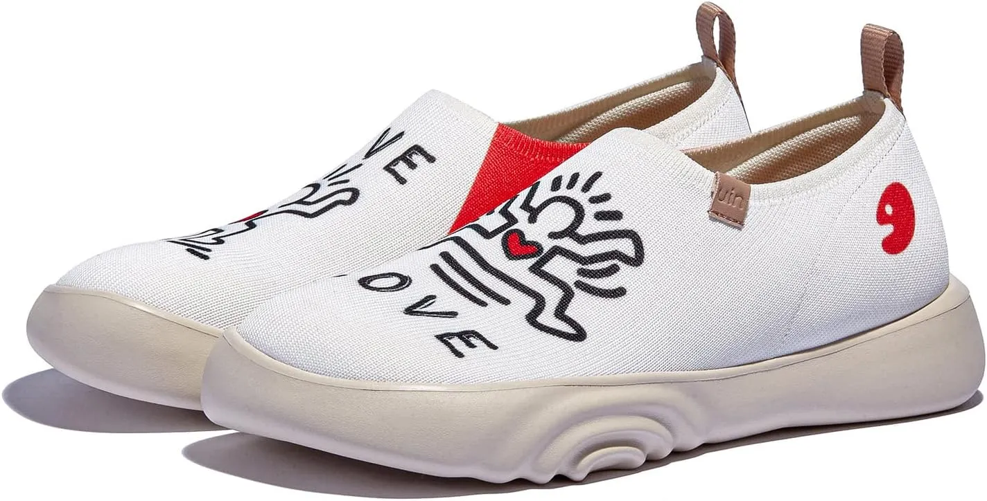 UIN Women's Art Travel Walking Shoes Slip On Casual Lightweight Fashion Sneaker Toledo ⅩⅤ