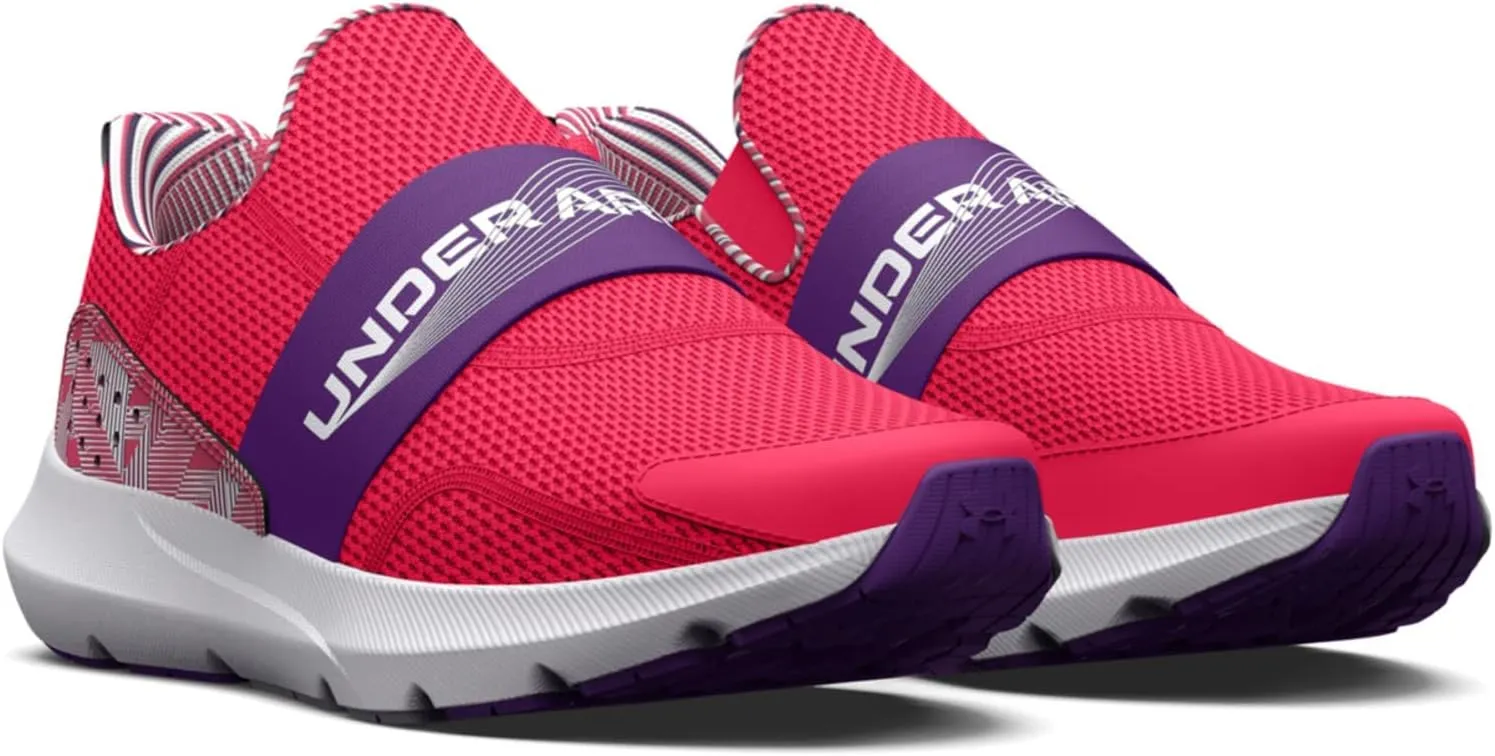 Under Armour Girl's Surge 3 Slip-On Print (Big Kid)