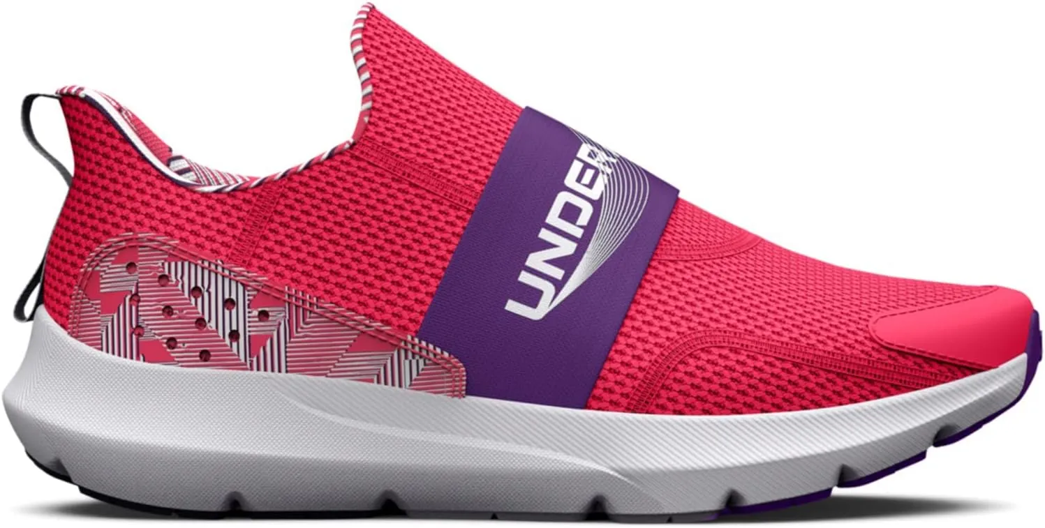 Under Armour Girl's Surge 3 Slip-On Print (Big Kid)