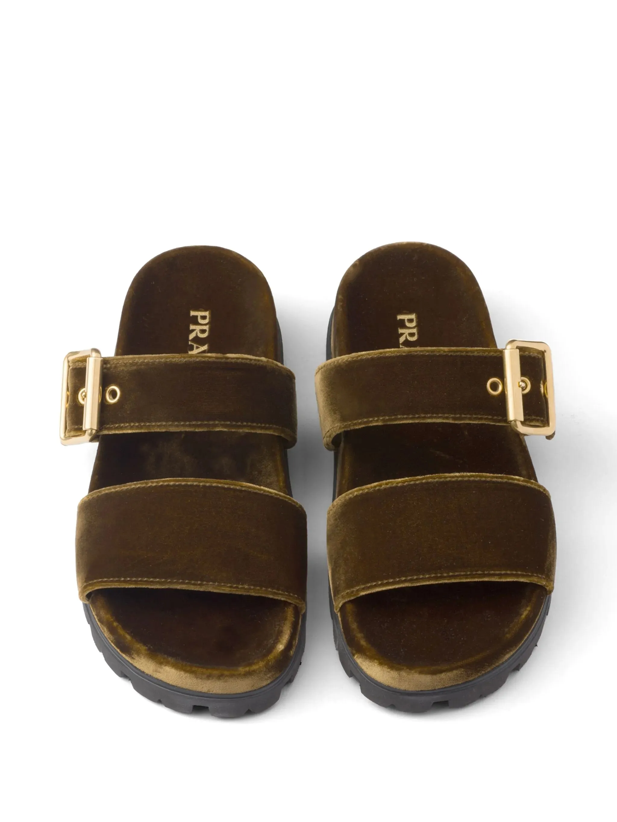 velvet sandals Enhanced buckled Student discount