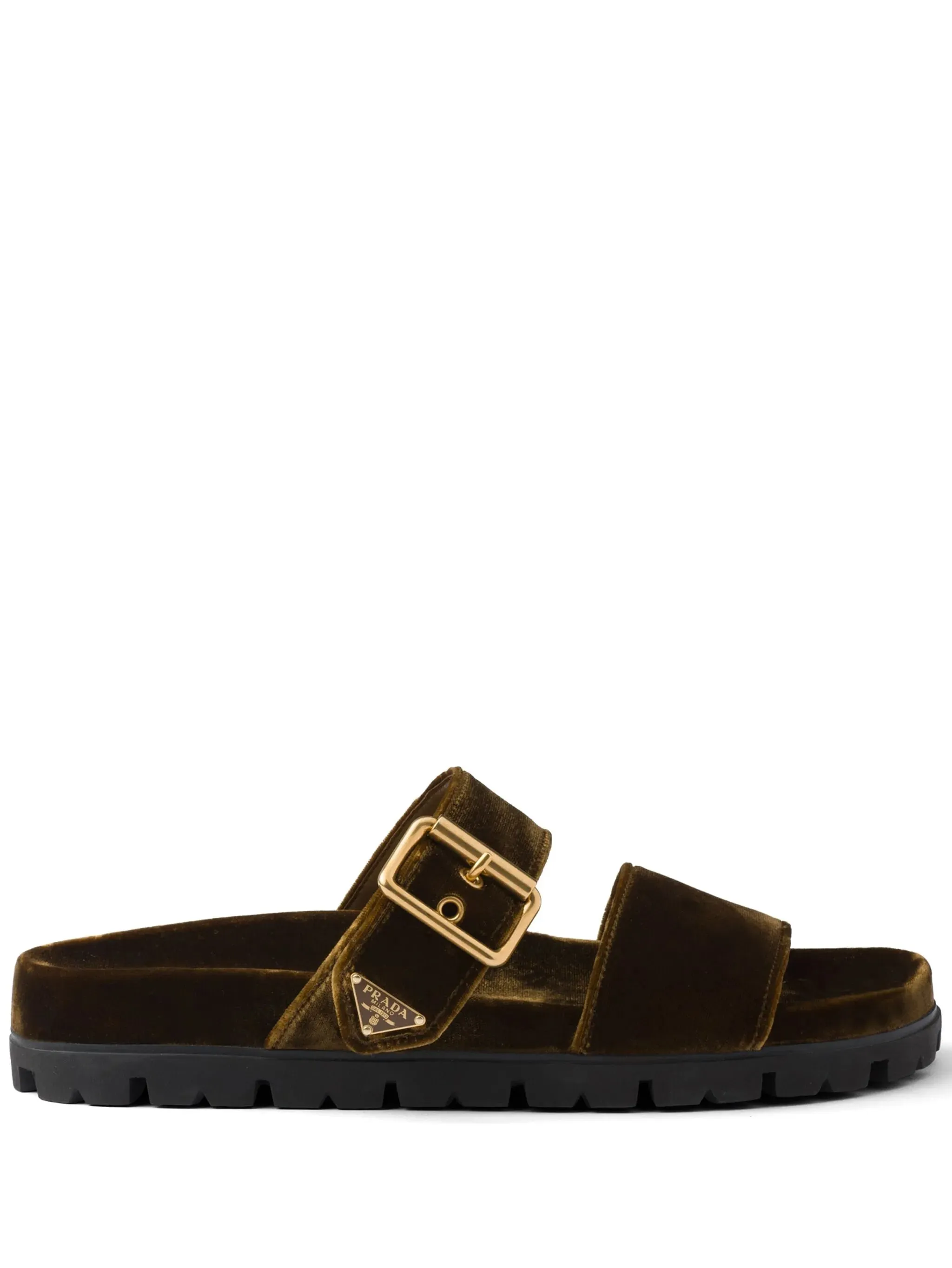 velvet sandals Enhanced buckled Student discount
