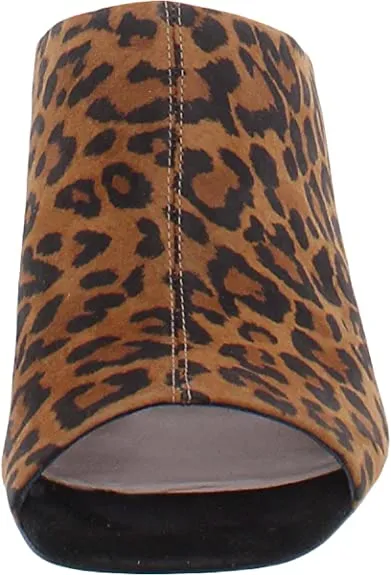 VIA SPIGA Women's V-Hennie Slides Sandal, Toffee Black, 6.5