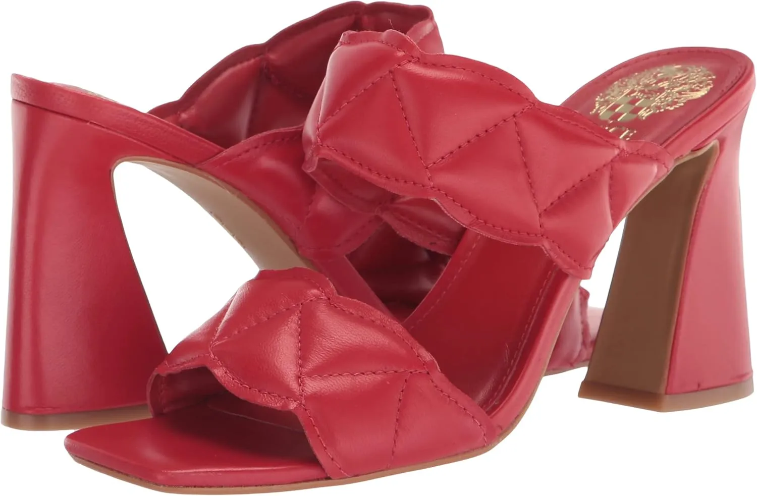 Vince Camuto Women's Renneya Two-Strap High Heel Sandal Heeled