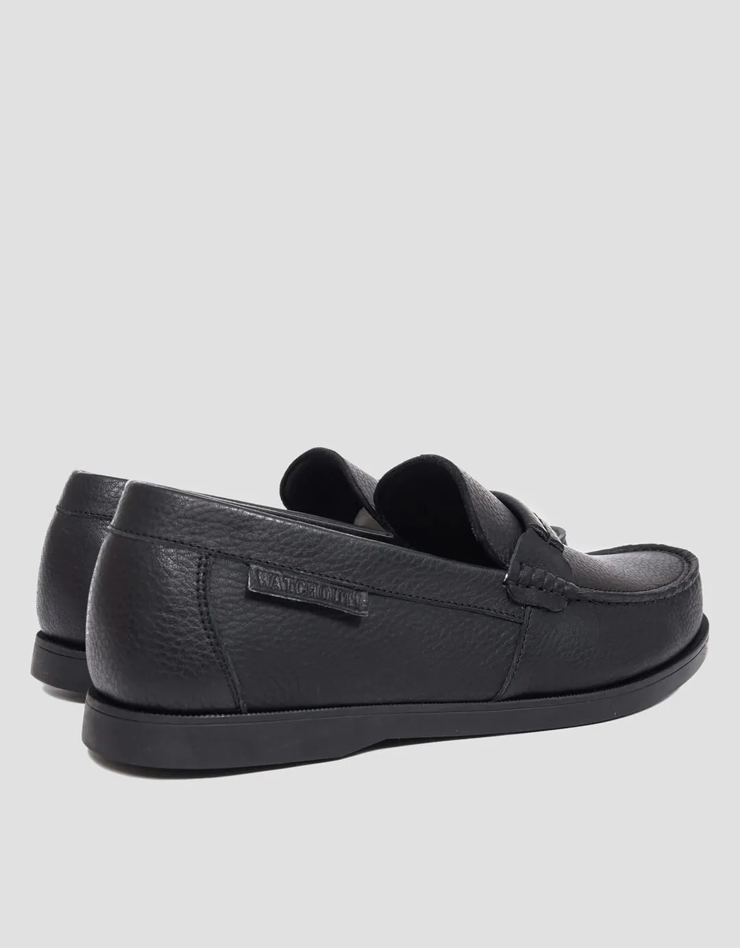 Watchout Round Toe Sepatu Moccasin Pria