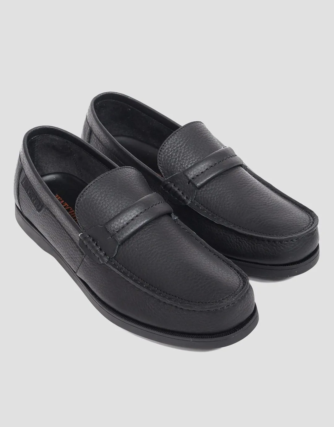 Watchout Round Toe Sepatu Moccasin Pria
