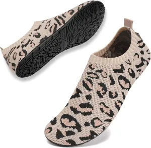 WateLves Womens Barefoot Water Shoes Travel House Slippers for Indoor and Outdoor Aqua Socks for Beach Swim Surf Yoga Dancing Camping Must Haves