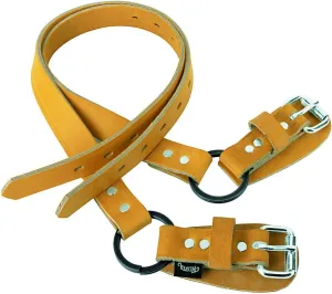 Weaver Arborist Split Ring Lower Climber Straps Brown/Tan, 26"