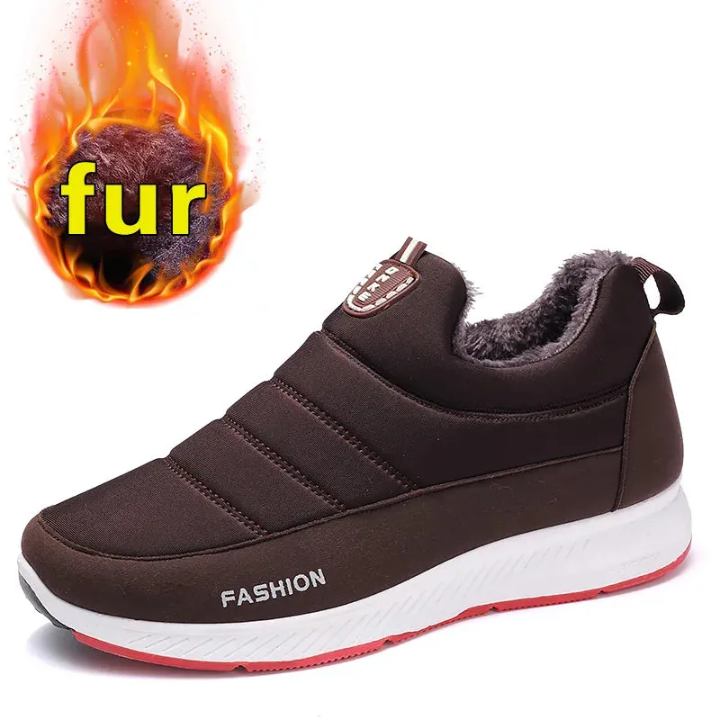 Winter Slip-On Snow Boots