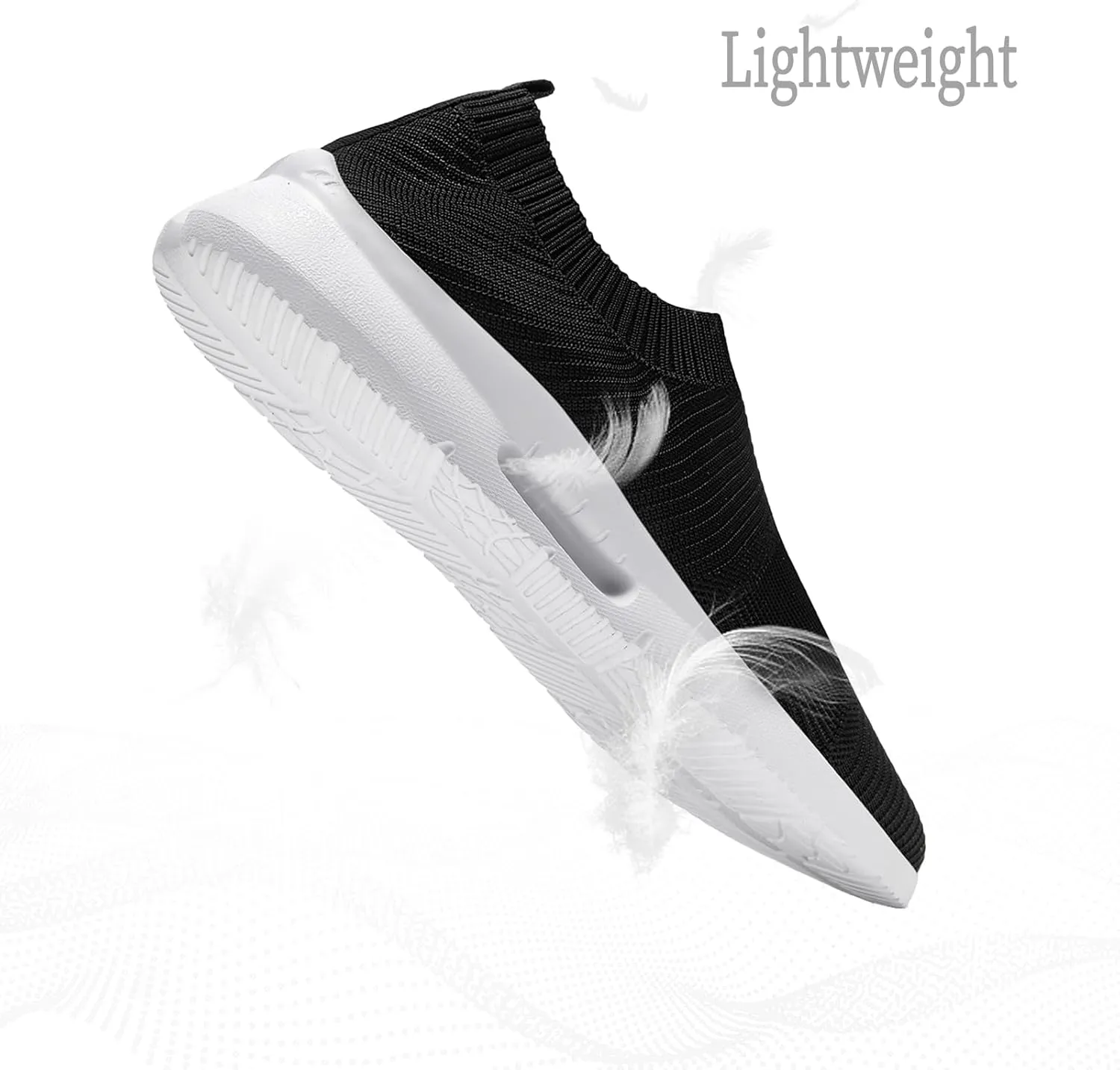 Women Running Shoes Tennis Walking Sneakers Lightweight Slip On Workout Gym Shoes