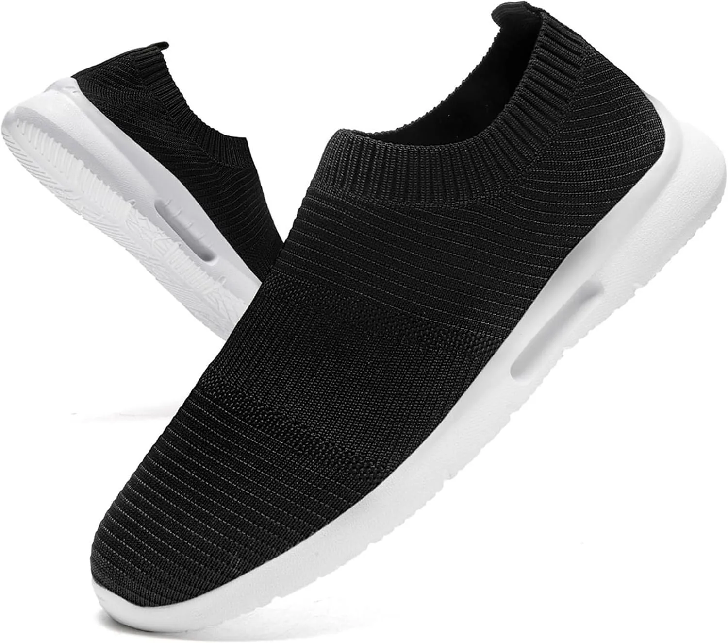 Women Running Shoes Tennis Walking Sneakers Lightweight Slip On Workout Gym Shoes