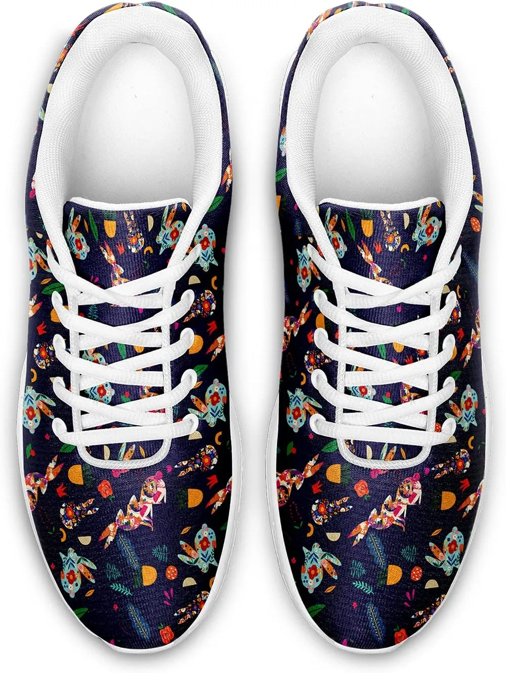 Women Slip On Tennis Shoes Athletic Walking Casual Non-Slip Sneakers Custom Pet Print Shoes