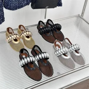Women’s Buckle Flat Shoes