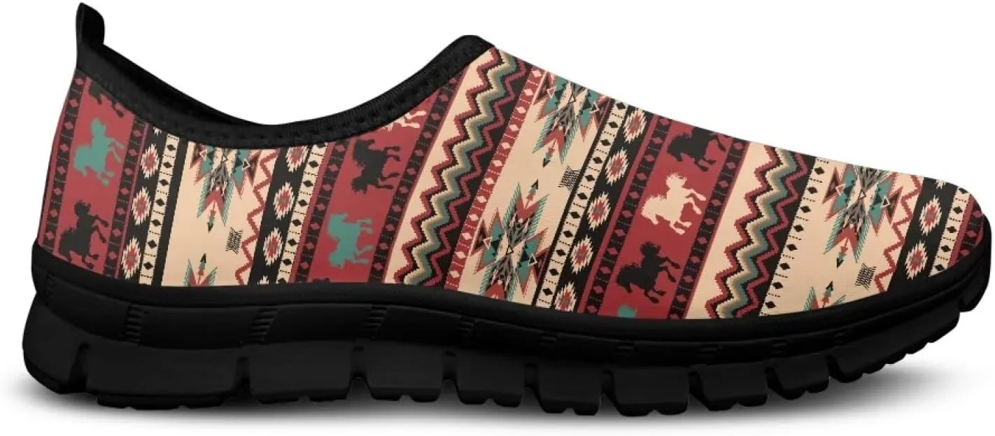 Womens Lightweight Running Shoes Slip On Breathable Fashion Tennis Walking Sneakers for Travel Camping Jogging SizeUS 5.5-11.5